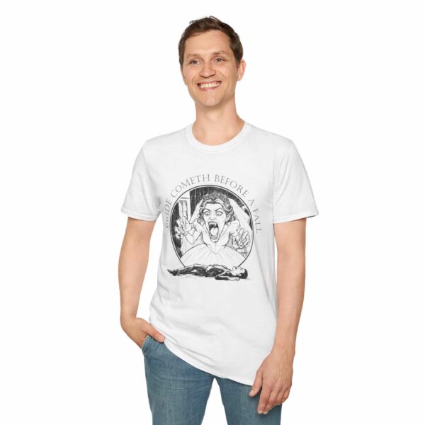 Bride Cometh Before A Fall - Unisex Softstyle T-Shirt - Image 5