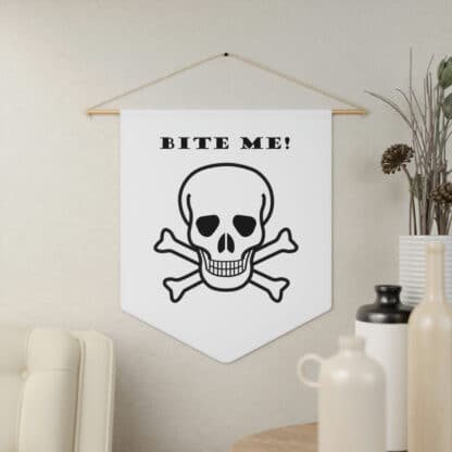 Bite Me Wall Hanging-killer-stuff-store