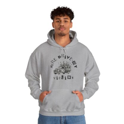 More Drive-By Violins Unisex Heavy Blend Hooded Sweatshirt