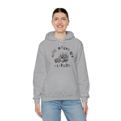 More Drive-By Violins Unisex Heavy Blend Hooded Sweatshirt