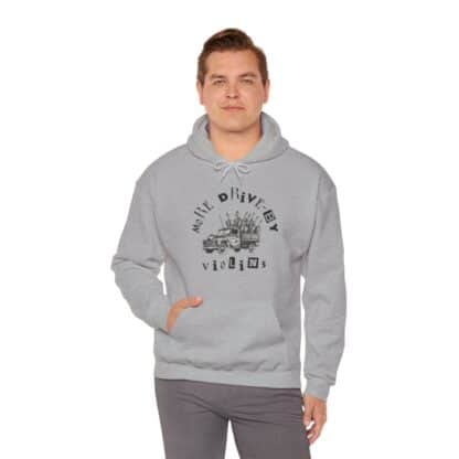 More Drive-By Violins Unisex Heavy Blend Hooded Sweatshirt