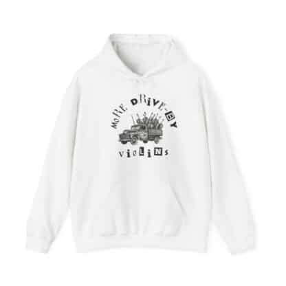 More Drive-By Violins Unisex Heavy Blend Hooded Sweatshirt