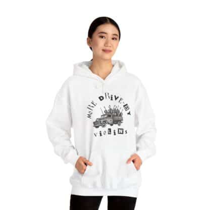 More Drive-By Violins Unisex Heavy Blend Hooded Sweatshirt