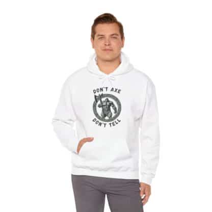 Dont Axe Dont Tell Unisex Hoodie