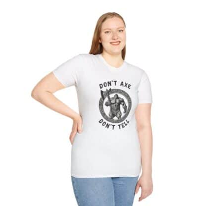 Dont Axe Dont Tell Unisex Softstyle T-Shirt