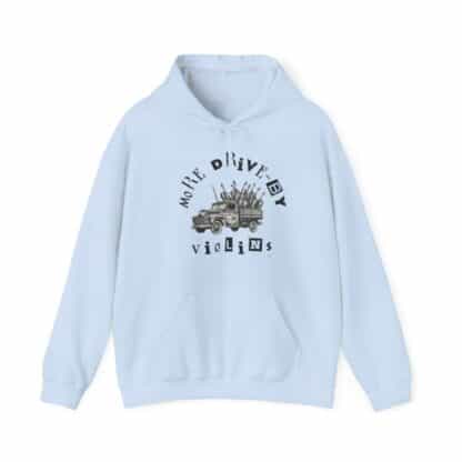 More Drive-By Violins Unisex Heavy Blend Hooded Sweatshirt