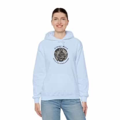 Gimme More Outta Control Rock And Roll Unisex Heavy Blend Hoodie