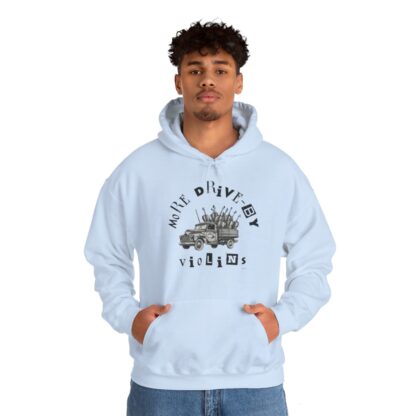 More Drive-By Violins Unisex Heavy Blend Hooded Sweatshirt