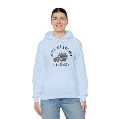 More Drive-By Violins Unisex Heavy Blend Hooded Sweatshirt