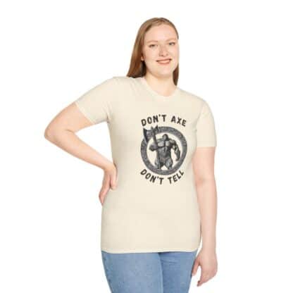 Dont Axe Dont Tell Unisex Softstyle T-Shirt