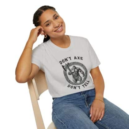 Dont Axe Dont Tell Unisex Softstyle T-Shirt