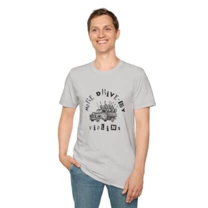 More Drive-By Violins Unisex Softstyle T-Shirt