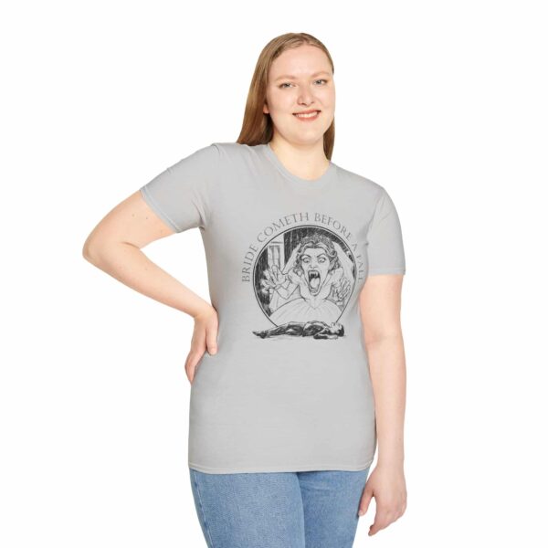 Bride Cometh Before A Fall - Unisex Softstyle T-Shirt - Image 12